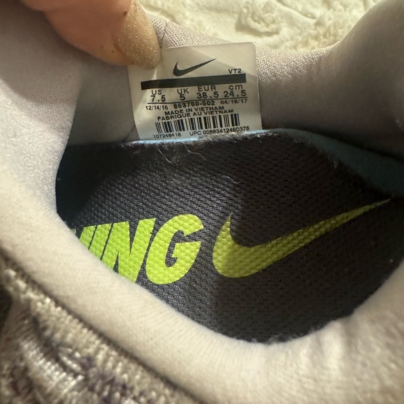 Nike LunarEpic Low Flyknit 2 Provence Purple Running Shoes Size 7.5 - Picture 8 of 8